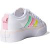 imageadidas Originals UnisexChild Nizza PlatformWhiteBeam YellowBeam Pink