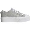 imageadidas Originals UnisexChild Nizza PlatformGreyGreyWhite
