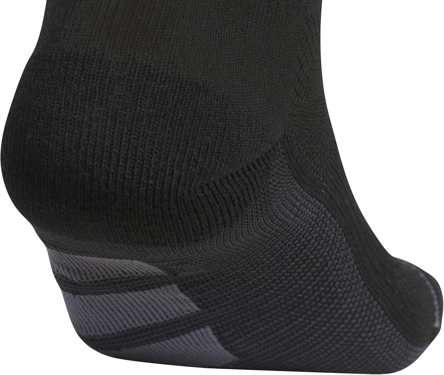 imageadidas Mens All Day Training Low Cut Socks Engineered for Sport Performance with Targeted Cushioning for Running 3PairBlackOnix GreyNight Grey