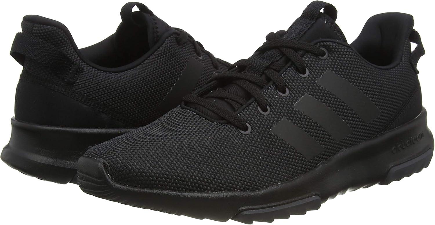 imageadidas Mens Cloudfoam Racer TrBlack CblackCblackGrefiv CblackCblackGrefiv