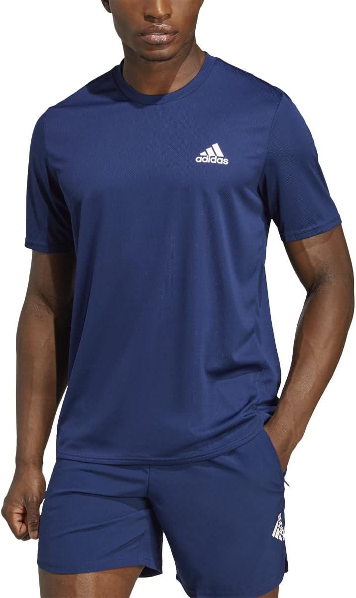 imageadidas Mens Designed 4 Movement TeeDark BlueWhite