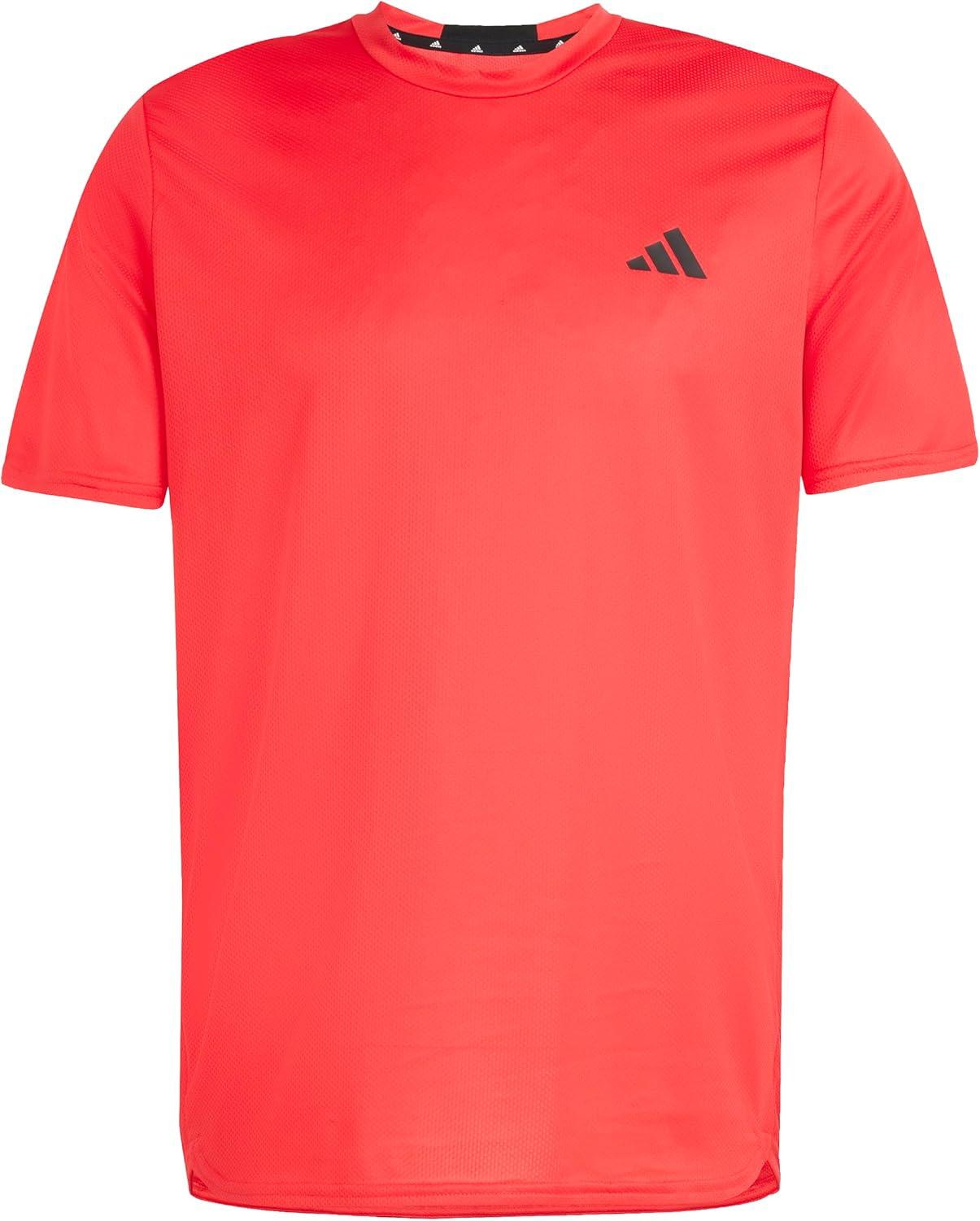 imageadidas Mens Designed 4 Movement TeePure RubyBlack