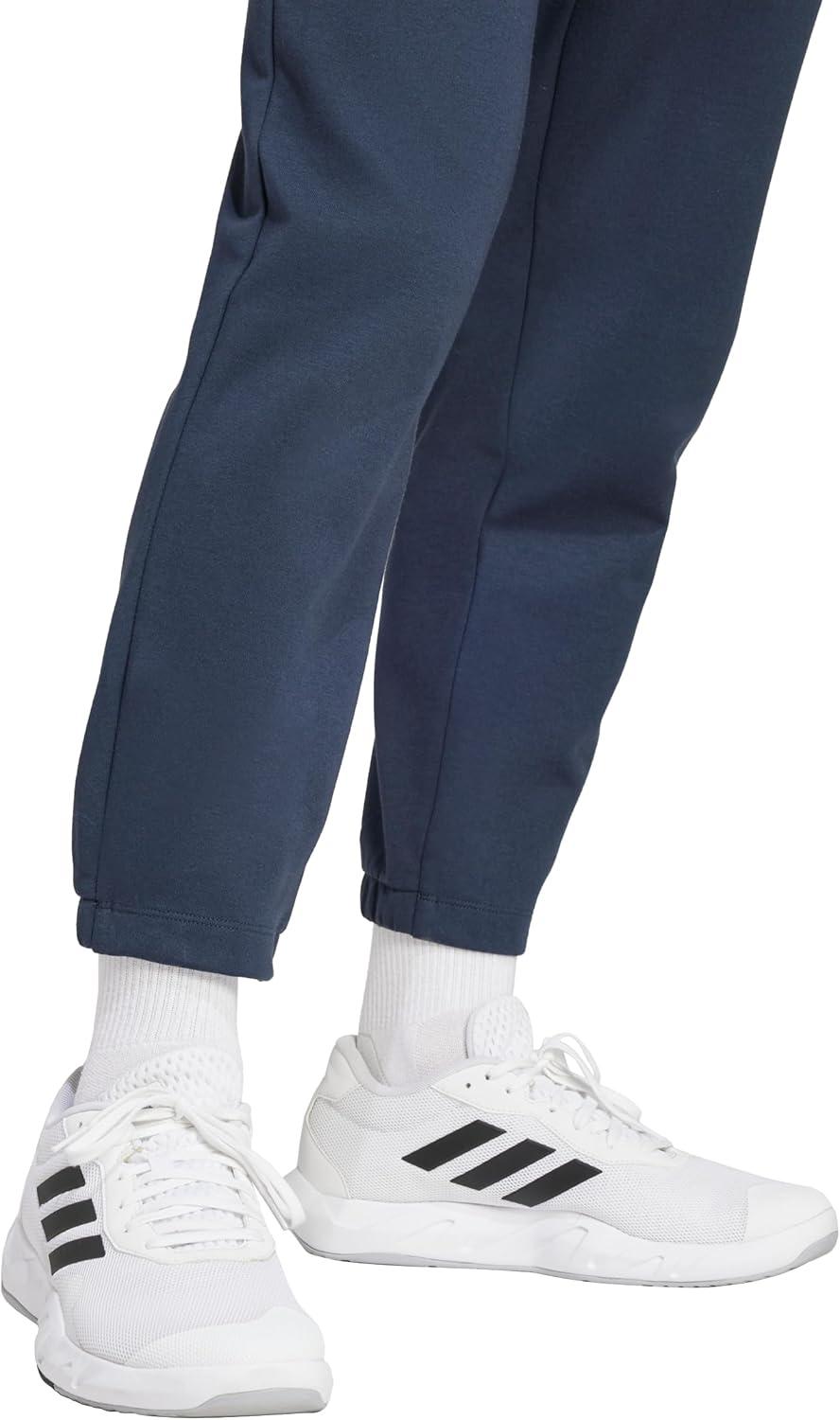 imageadidas Mens Train Essentials Feelready 78 PantsAurora Ink