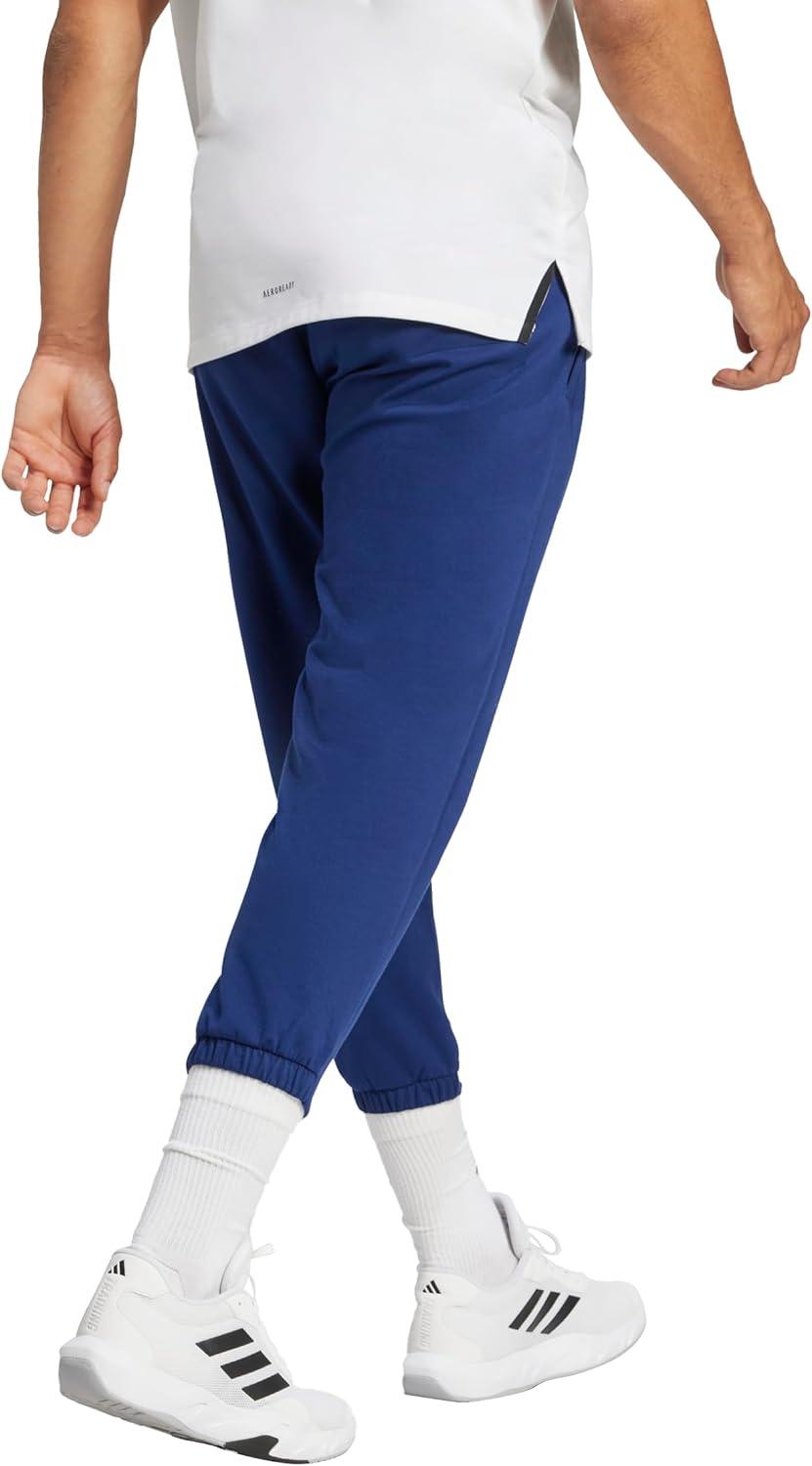 imageadidas Mens Train Essentials Feelready 78 PantsDark Blue