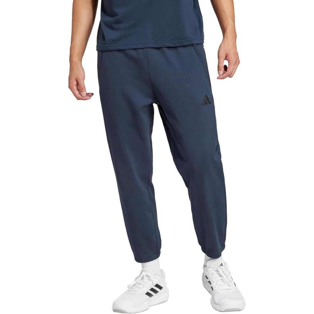 imageadidas Mens Train Essentials Feelready 78 PantsAurora Ink