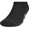 imageadidas Mens All Day Training Low Cut Socks Engineered for Sport Performance with Targeted Cushioning for Running 3PairBlackOnix GreyNight Grey