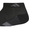 imageadidas Mens All Day Training Low Cut Socks Engineered for Sport Performance with Targeted Cushioning for Running 3PairBlackOnix GreyNight Grey