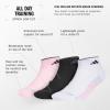 imageadidas Mens All Day Training Low Cut Socks Engineered for Sport Performance with Targeted Cushioning for Running 3PairWhiteBlackClear Onix Grey