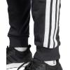 imageadidas Mens Essentials 3Stripes French Terry PantsBlackWhite