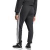 imageadidas Mens Essentials 3Stripes French Terry PantsBlackWhite