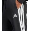 imageadidas Mens Essentials 3Stripes French Terry PantsBlackWhite