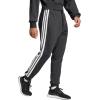 imageadidas Mens Essentials 3Stripes French Terry PantsBlackWhite