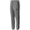 imageadidas Mens Essentials 3Stripes French Terry PantsMedium Grey HeatherBlack