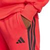 imageadidas Mens Essentials 3Stripes French Terry PantsPure RubyBlack