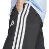 imageadidas Mens Essentials 3Stripes Woven PantsBlackWhite