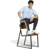 imageadidas Mens Essentials 3Stripes Woven PantsBlackWhite