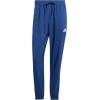 imageadidas Mens Essentials 3Stripes Woven PantsDark BlueWhite