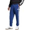 imageadidas Mens Essentials 3Stripes Woven PantsDark BlueWhite
