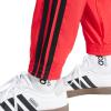 imageadidas Mens Essentials 3Stripes Woven PantsPure RubyBlack