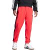 imageadidas Mens Essentials 3Stripes Woven PantsPure RubyBlack