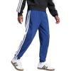 imageadidas Mens Essentials 3Stripes Woven PantsDark BlueWhite