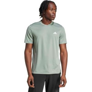 imageadidas Mens Designed 4 Movement TeeSilver GreenWhite