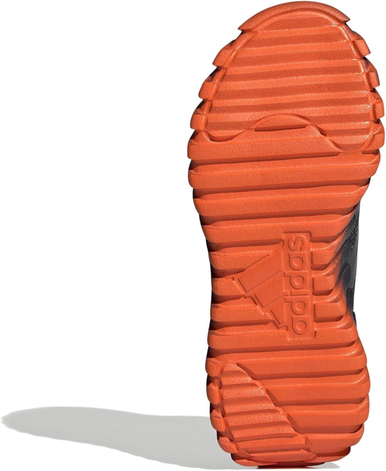imageadidas Kids Girls Kaptir 30 Lace Up Sneakers Shoes Casual  BlueAluminaBliss PinkHazy Orange