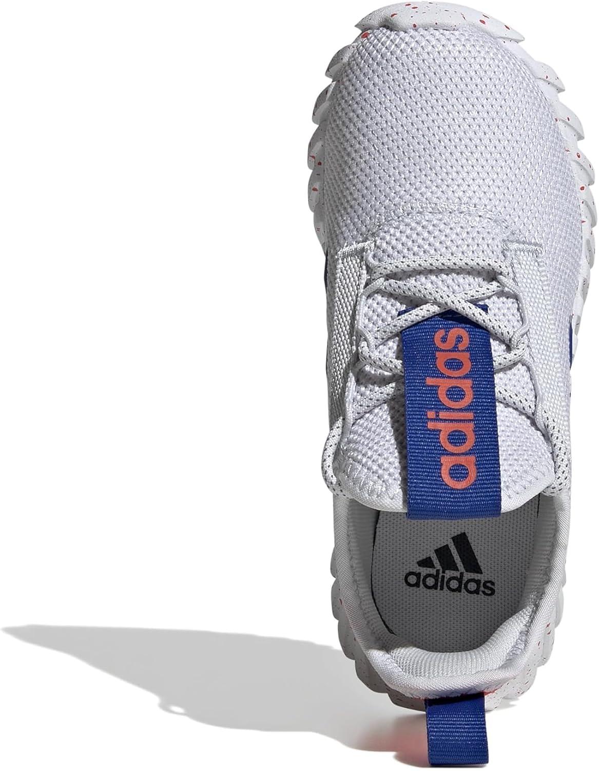 imageadidas Kids Girls Kaptir 30 Lace Up Sneakers Shoes Casual  BlueDash GreyTeam Royal BlueBright Red