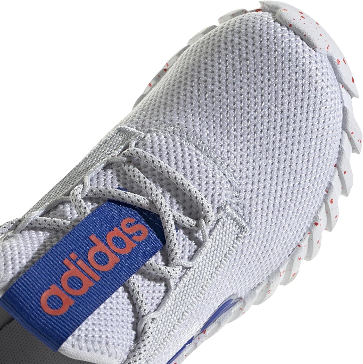 imageadidas Kids Girls Kaptir 30 Lace Up Sneakers Shoes Casual  BlueDash GreyTeam Royal BlueBright Red