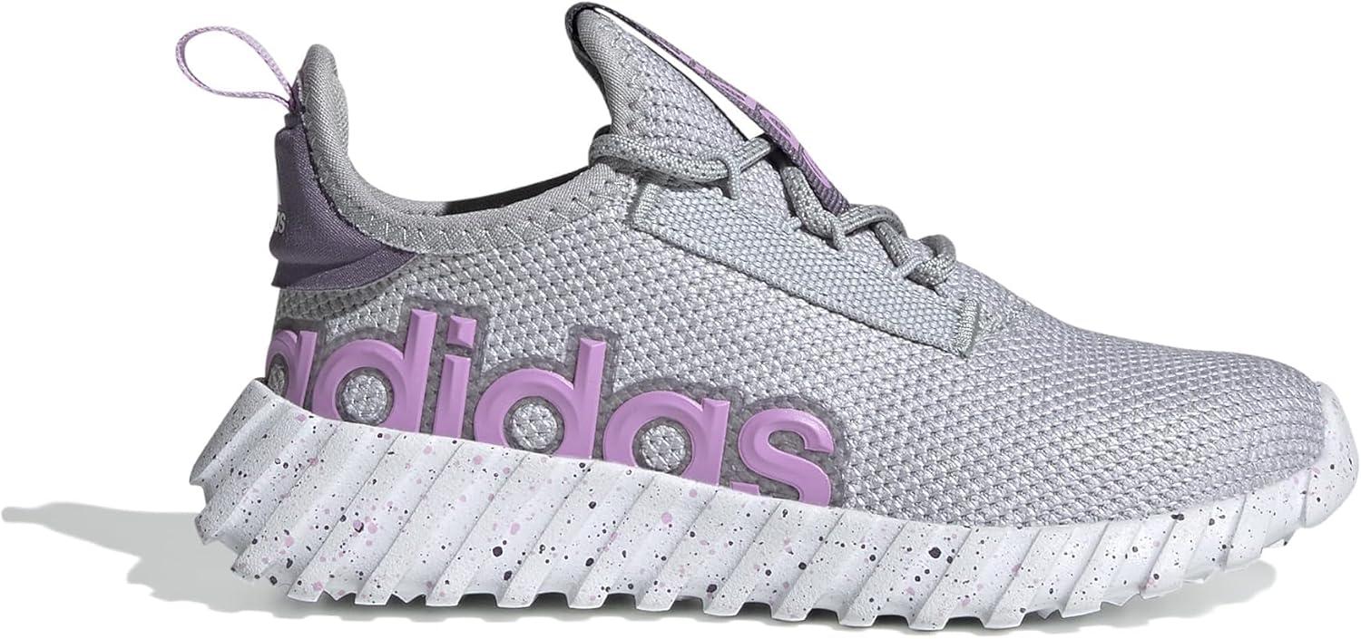 imageadidas Kids Girls Kaptir 30 Lace Up Sneakers Shoes Casual  BlueGreyBliss LilacShadow Violet