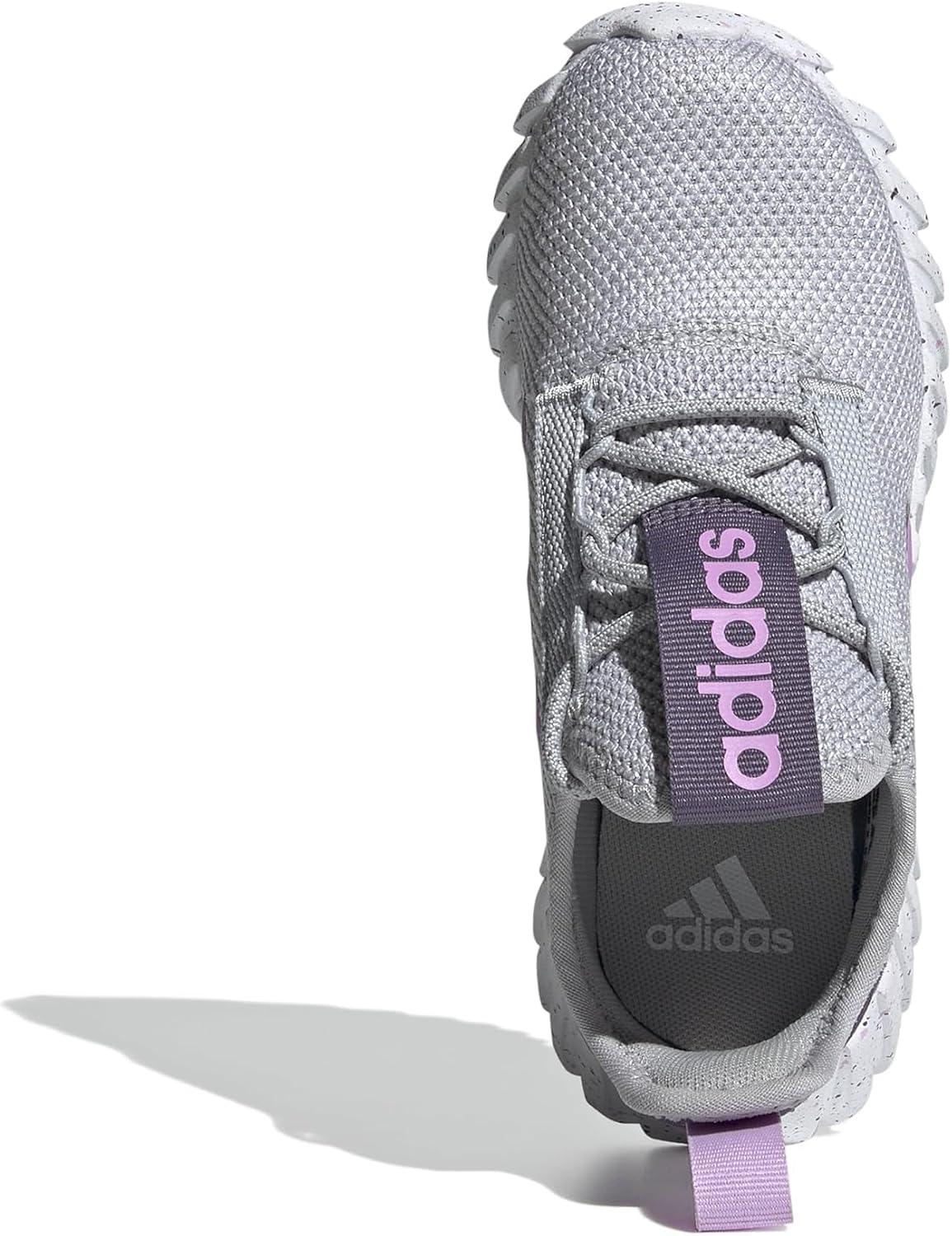 imageadidas Kids Girls Kaptir 30 Lace Up Sneakers Shoes Casual  BlueGreyBliss LilacShadow Violet