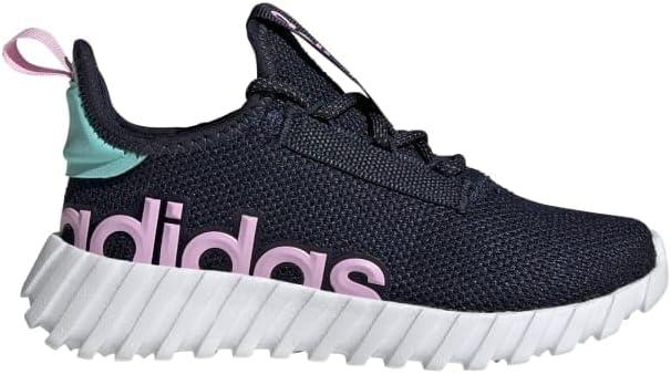imageadidas Kids Girls Kaptir 30 Lace Up Sneakers Shoes Casual  BlueInkOrchid FusionFlash Aqua