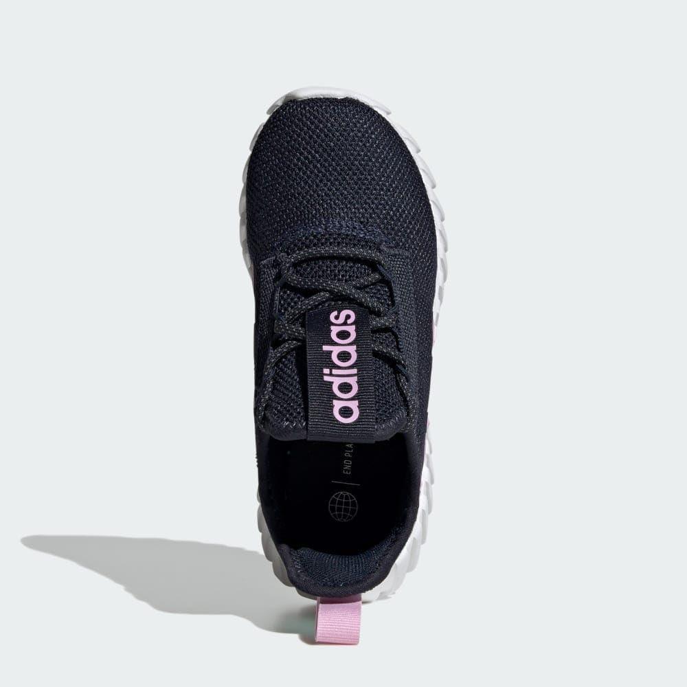 imageadidas Kids Girls Kaptir 30 Lace Up Sneakers Shoes Casual  BlueInkOrchid FusionFlash Aqua
