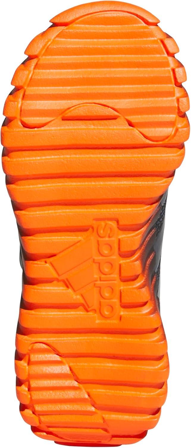 imageadidas Kids Girls Kaptir 30 Lace Up Sneakers Shoes Casual  BlueInkShadow NavyImpact Orange