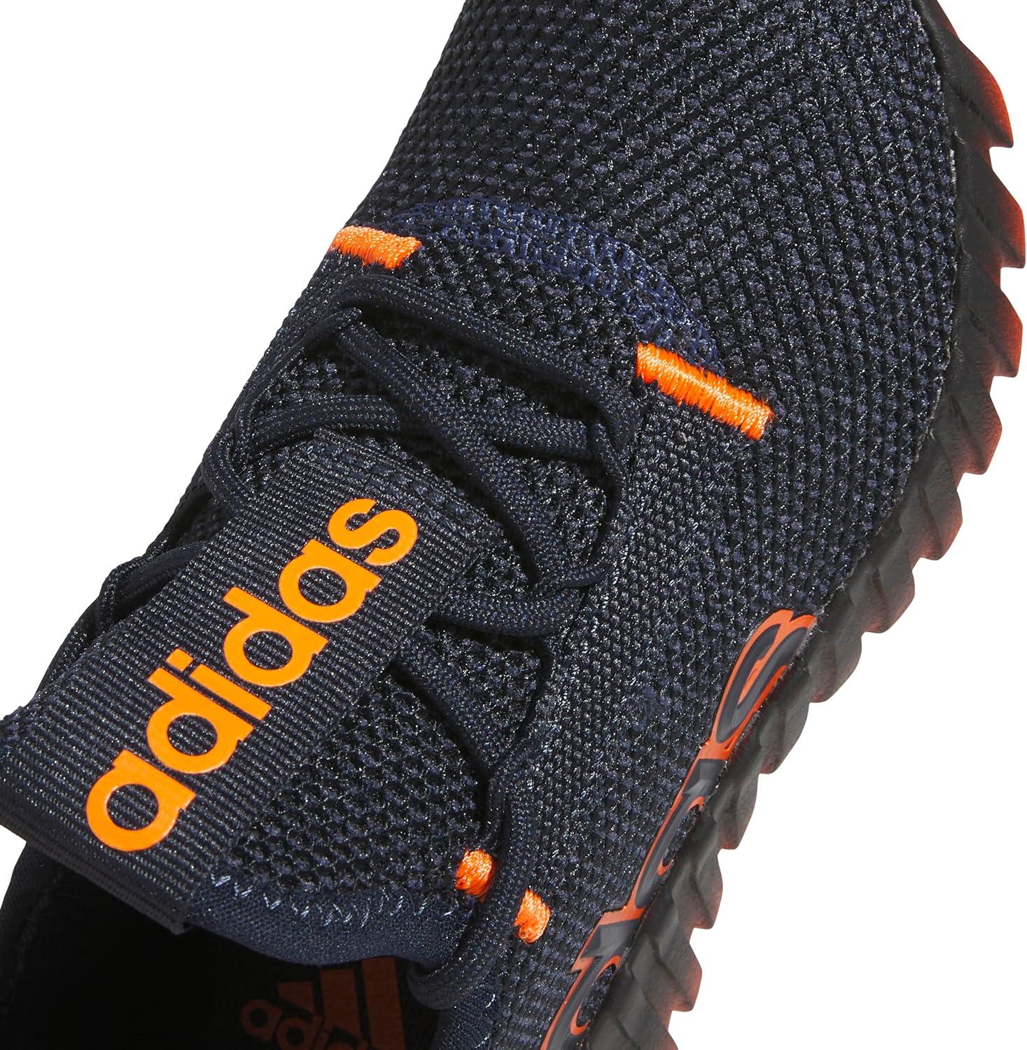 imageadidas Kids Girls Kaptir 30 Lace Up Sneakers Shoes Casual  BlueInkShadow NavyImpact Orange