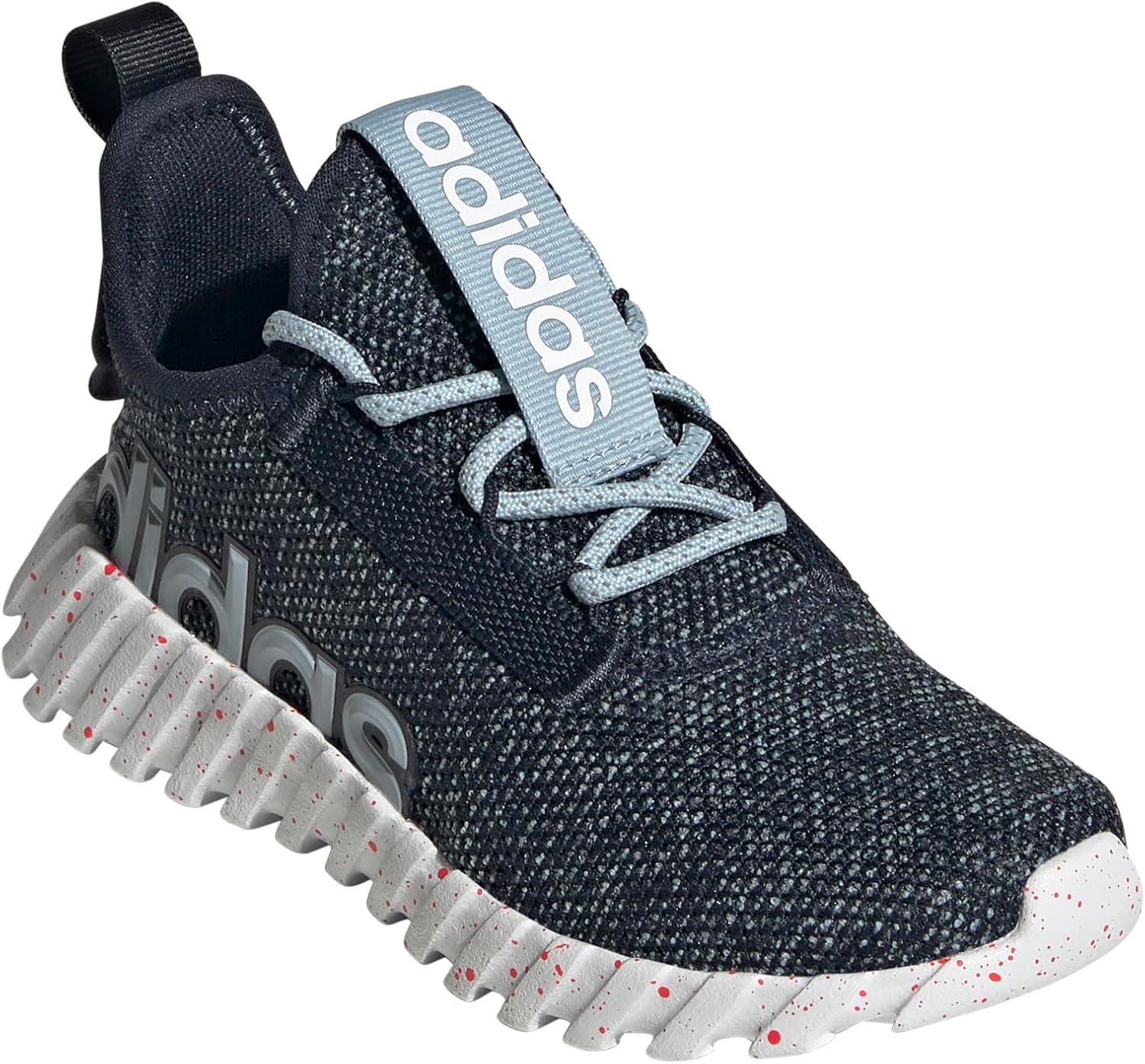 imageadidas Kids Girls Kaptir 30 Lace Up Sneakers Shoes Casual  BlueInkWonder BlueLucid Red