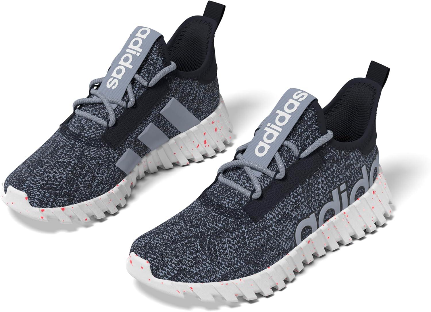 imageadidas Kids Girls Kaptir 30 Lace Up Sneakers Shoes Casual  BlueInkWonder BlueLucid Red