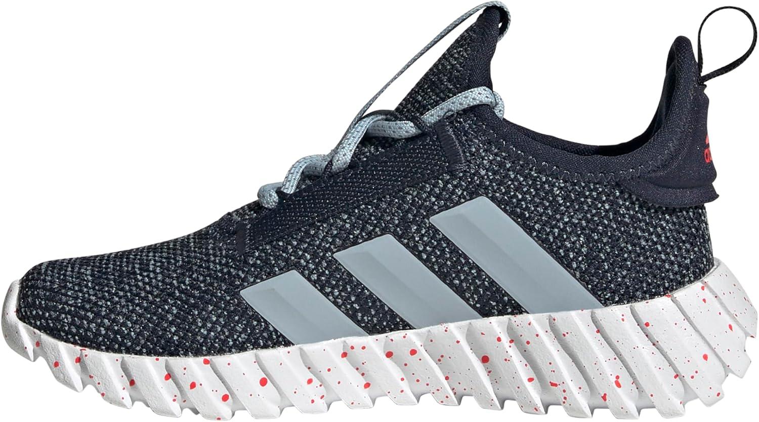 imageadidas Kids Girls Kaptir 30 Lace Up Sneakers Shoes Casual  BlueInkWonder BlueLucid Red