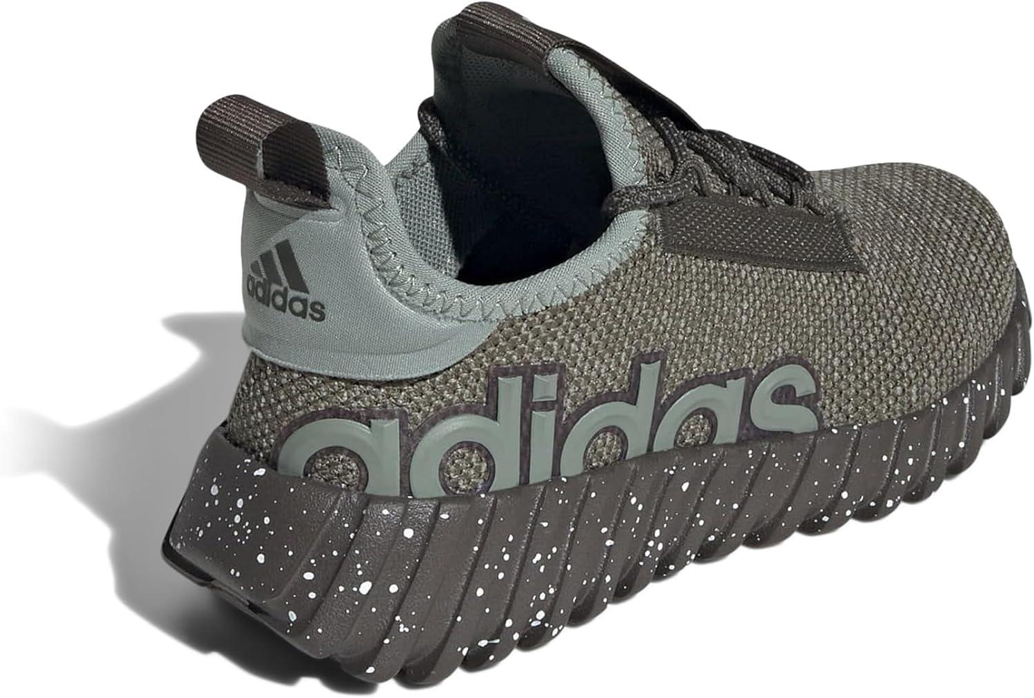imageadidas Kids Girls Kaptir 30 Lace Up Sneakers Shoes Casual  BlueShadow OliveSilver GreenWhite