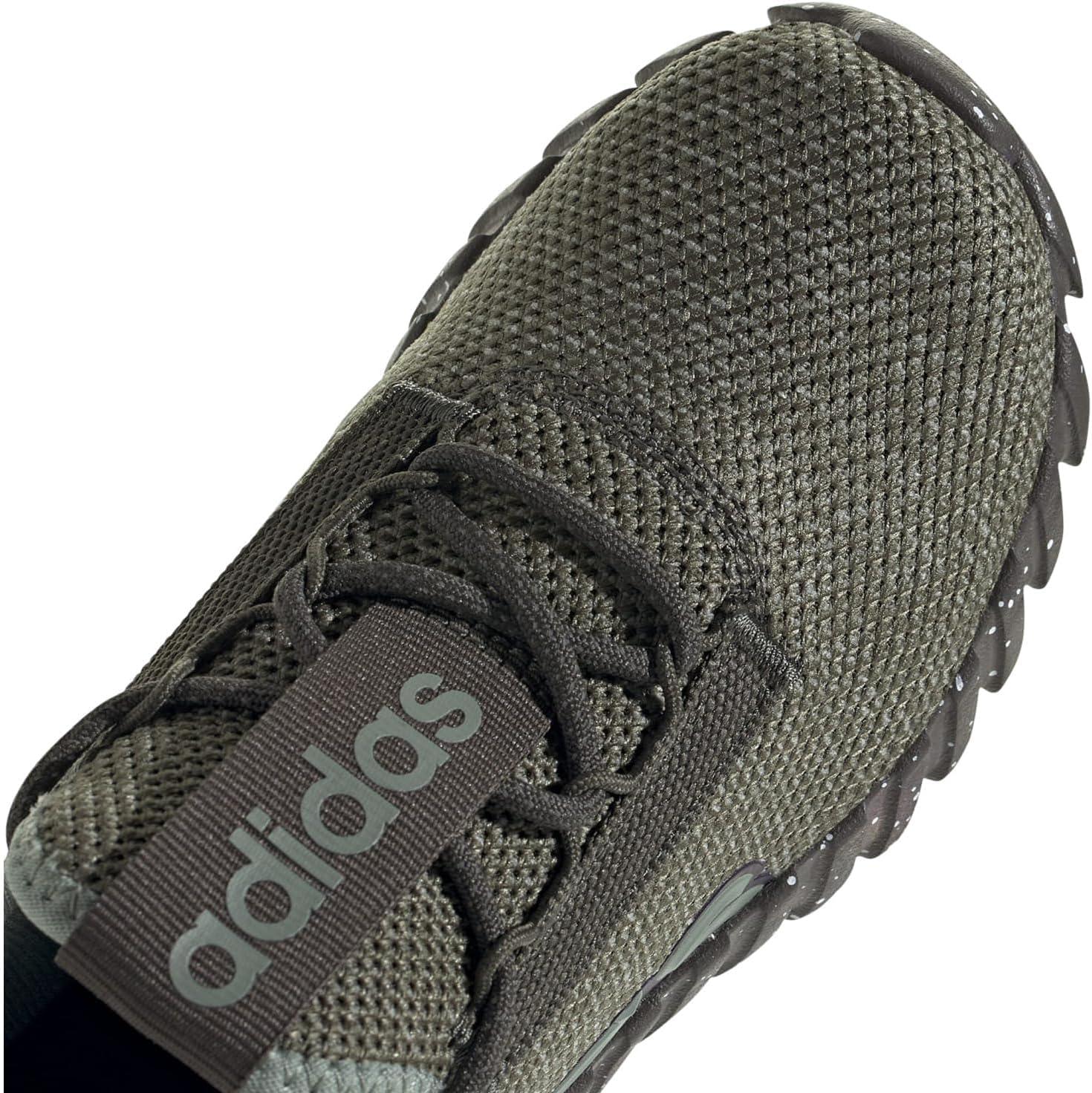 imageadidas Kids Girls Kaptir 30 Lace Up Sneakers Shoes Casual  BlueShadow OliveSilver GreenWhite