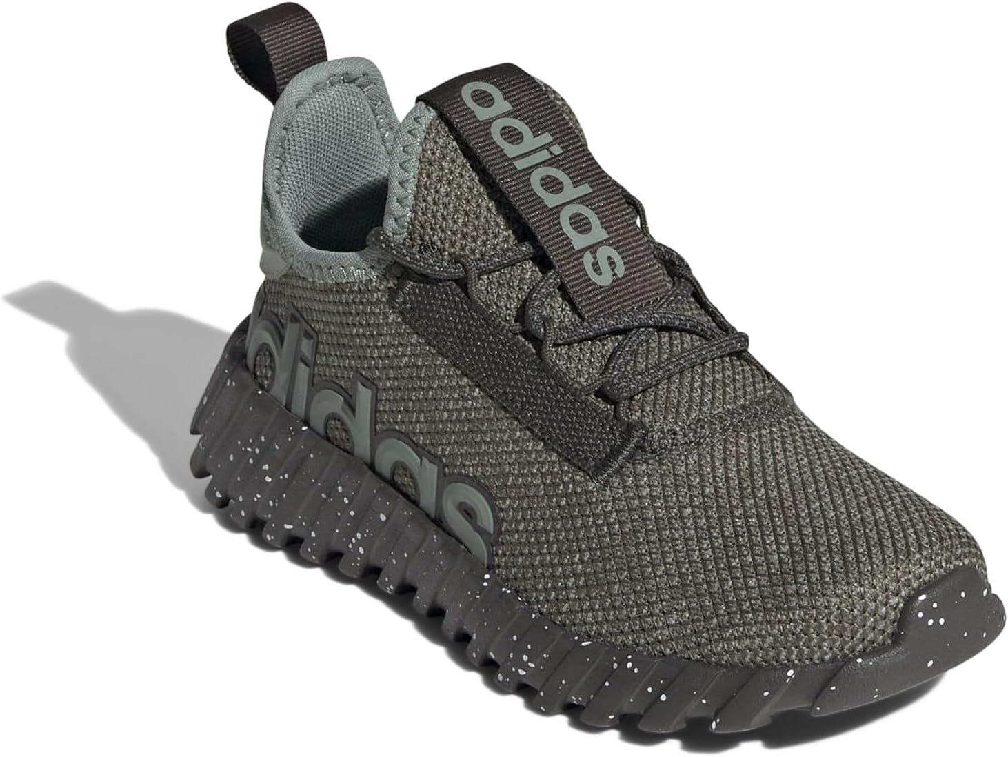imageadidas Kids Girls Kaptir 30 Lace Up Sneakers Shoes Casual  BlueShadow OliveSilver GreenWhite