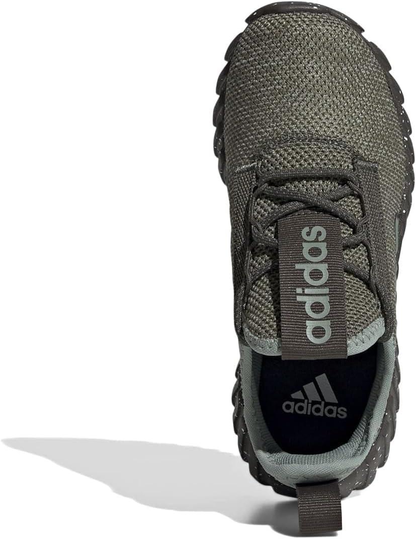 imageadidas Kids Girls Kaptir 30 Lace Up Sneakers Shoes Casual  BlueShadow OliveSilver GreenWhite