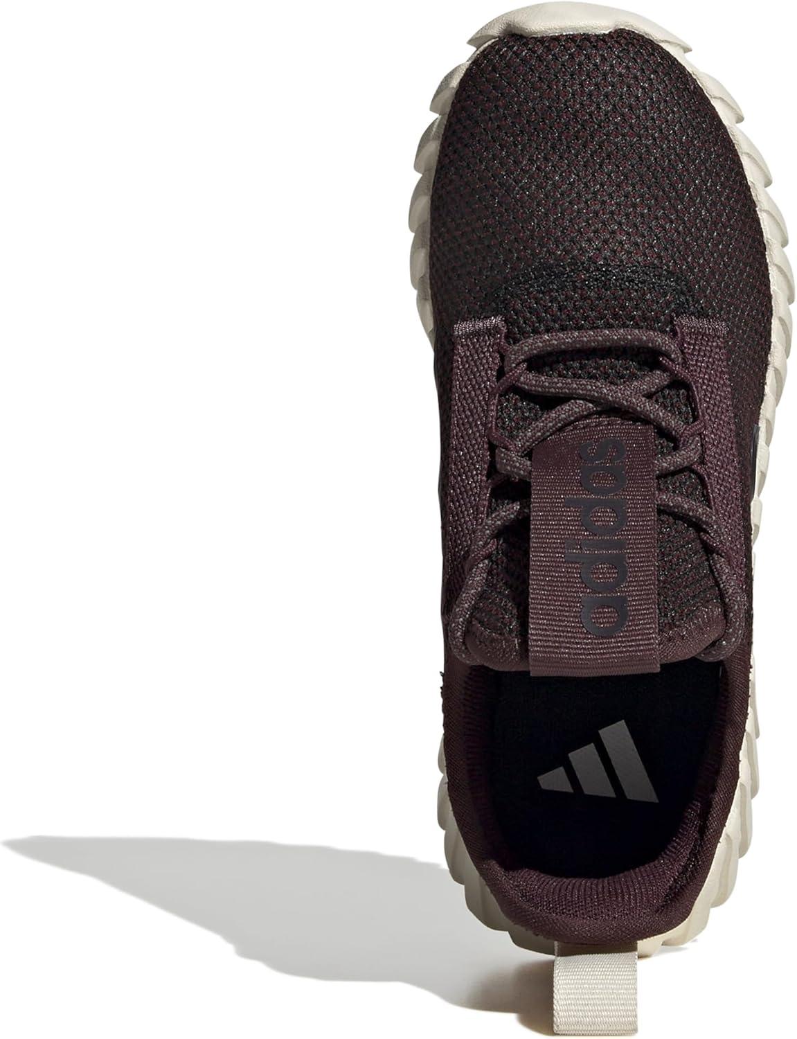 imageadidas Kids Girls Kaptir 30 Lace Up Sneakers Shoes Casual  BlueShadow RedAurora RubyBlack