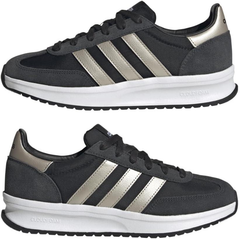 imageadidas Mens Run 72 ShoesBlackCyber MetallicCarbon