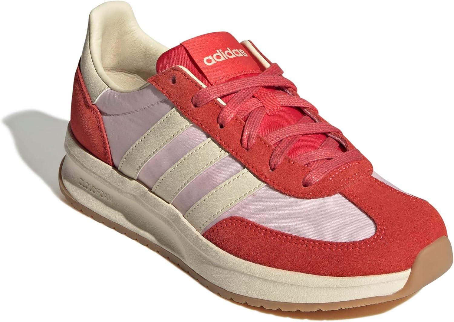 imageadidas Mens Run 72 ShoesClear PinkWarm VanillaSemi Lucid Red