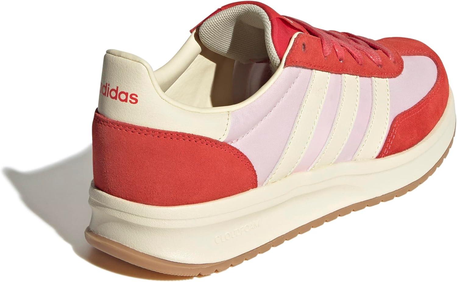 imageadidas Mens Run 72 ShoesClear PinkWarm VanillaSemi Lucid Red