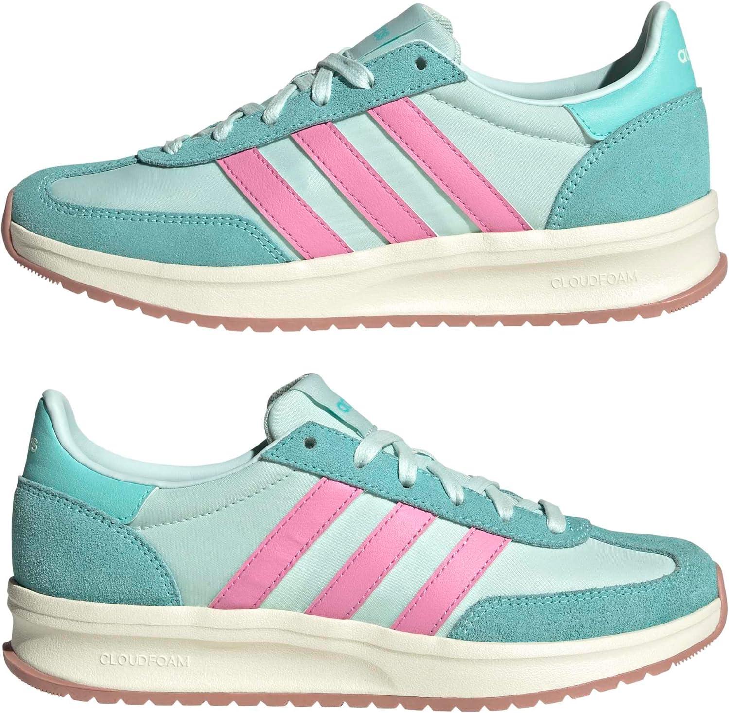 imageadidas Mens Run 72 ShoesHalo MintBliss PinkOff White