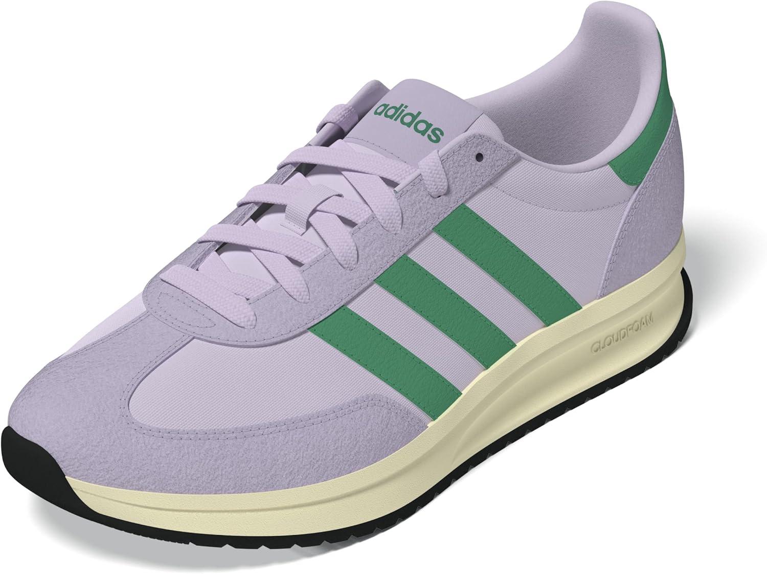 imageadidas Mens Run 72 ShoesIce LavenderCourt GreenPowder Plum