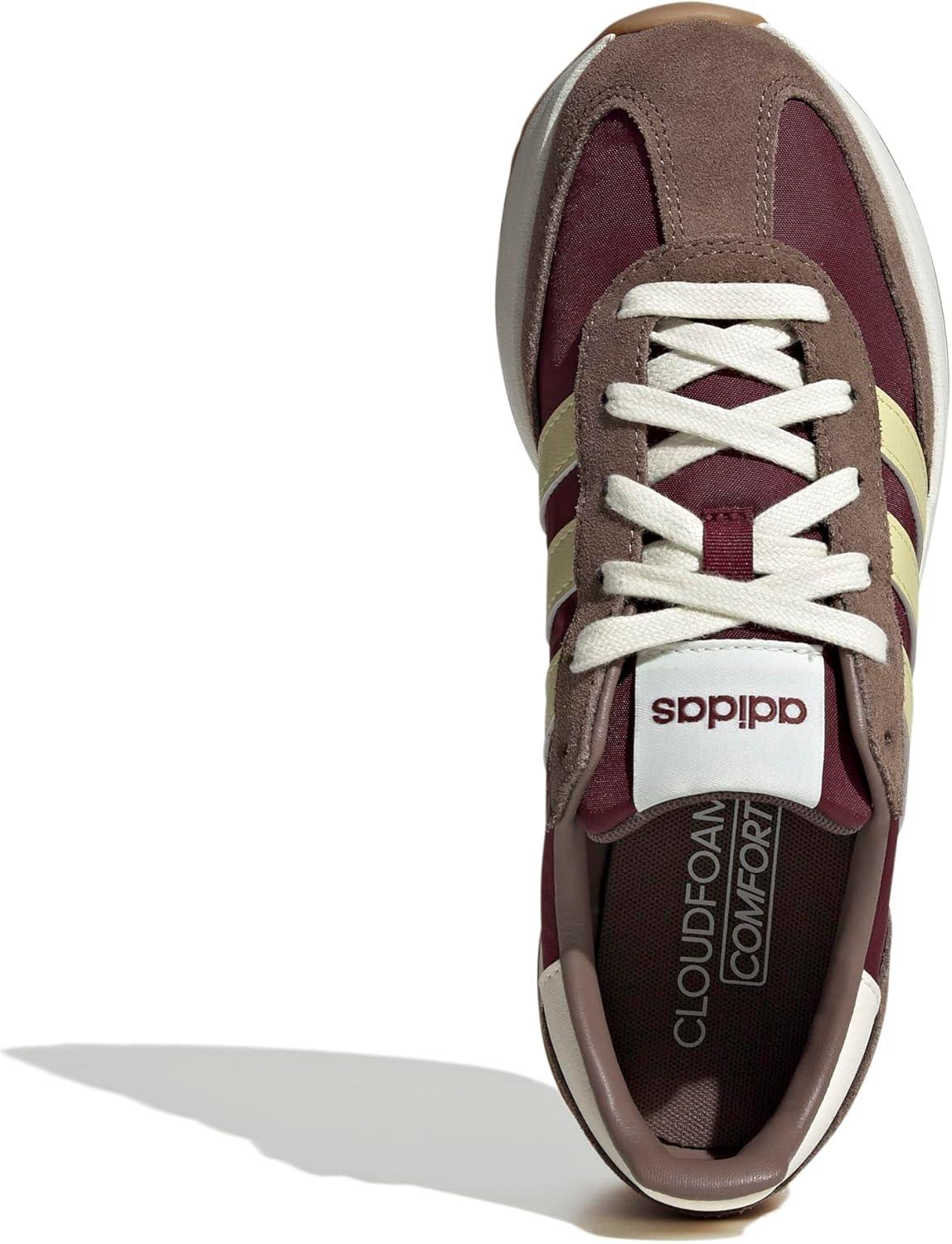imageadidas Mens Run 72 ShoesMaroon Powder Yellow Earth Strata