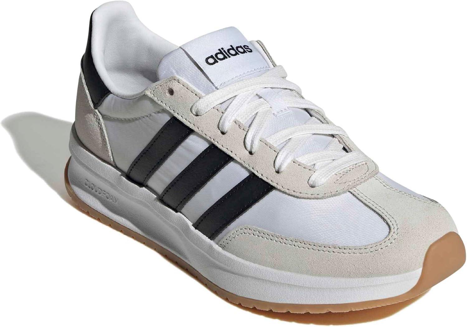 imageadidas Mens Run 72 ShoesWhiteBlackGrey